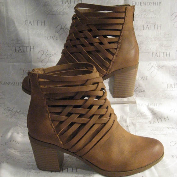 strappy ankle boots